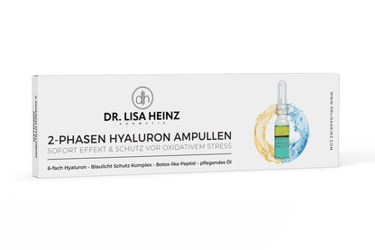 2-Phasen 6-fach Hyaluron Ampullen Dr. Lisa Heinz 10 x 1ml